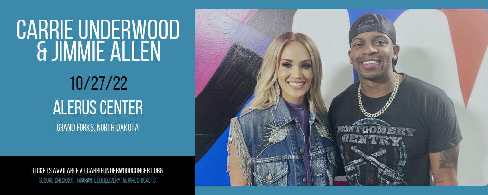 Carrie Underwood & Jimmie Allen at Carrie Underwood Concerts