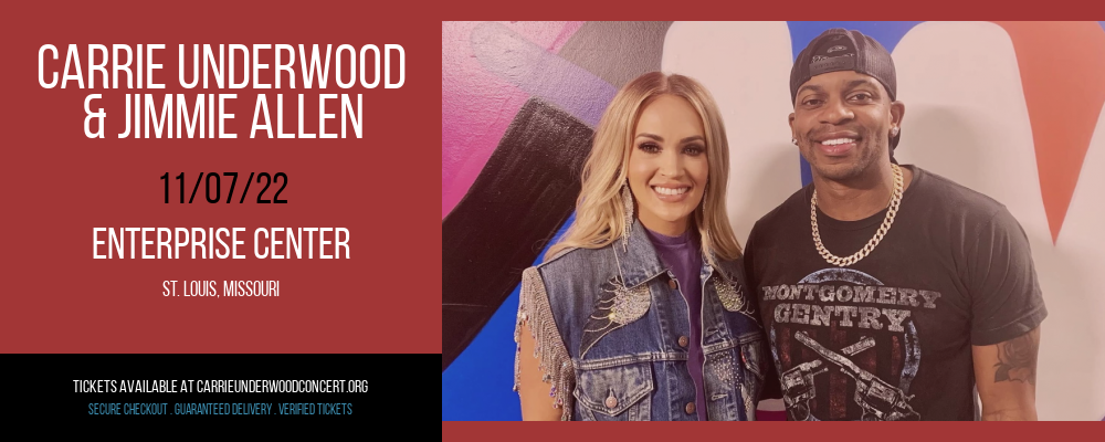 Carrie Underwood & Jimmie Allen at Carrie Underwood Concerts